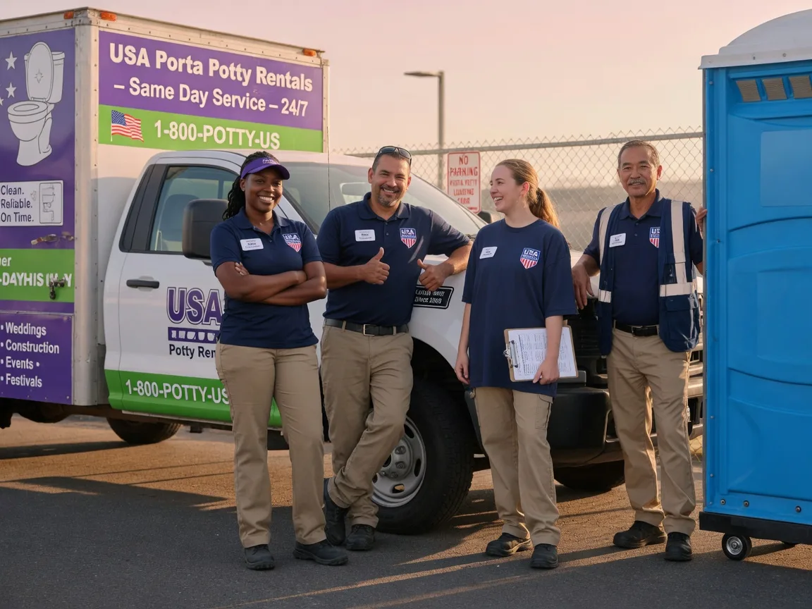 Porta Potty Rental company in Foresthill, CA